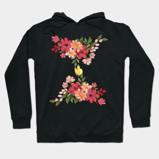 Time flowers Hoodie